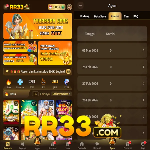 RR33 Game Online Resmi 2026